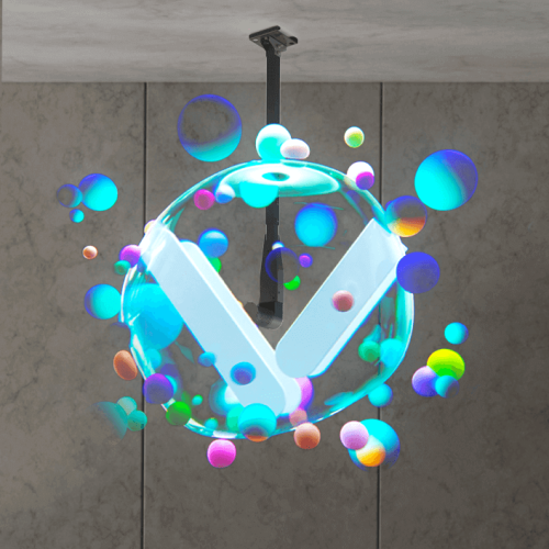 SmartV-Ceiling-Mount-for-3d-hologram-solo-fan