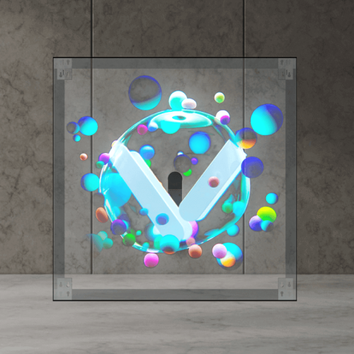 local-x-3d-single hologram-SmartV-Cube-Regular-3
